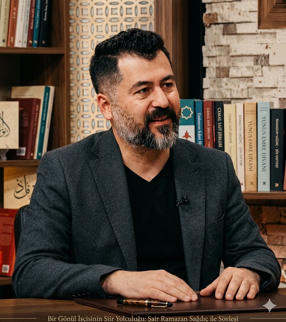 Bir Gönül İşçisinin Kelimelerle Dansı: Şair Ramazan Sağdıç ile "Sanrı" ve Şiir Üzerine Enfes Bir Söyleşi